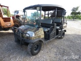 KUBOTA RTV 1140 (SHOWING APPX 1,213 HOURS) SERIAL # 20885