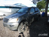 2006 MERCEDES ML350 VIN # 4JGBB86E36A011688 - TRANSMISSION NEEDS WORK (TITLE ON HAND AND WILL BE MAI