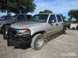 2006 GMC 2500HD DURAMAX (NEEDS TRANSMISSION WORK) (SHOWING APPX 252,474 MILES) VIN # 1GTHK23D16F1690