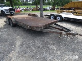 2001 16' CAR HAULER TRAILER VIN # 13ZSC182911005392 (MSO ON HAND AND WILL BE MAILED WITHIN 14 DAYS A