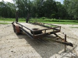 16' LOWBOY TRAILER (REGISTRATION PAPER ON HAND AND WILL BE MAILED CERTIFIED WITHIN 14 DAYS AFTER THE