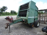 JD 530 ROUND BALER (MONITOR IN OFFICE)