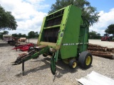JD 535 ROUND BALER W/ MONITOR (MONITOR IN OFFICE)