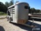 1999 5' X 12'  CATTLE TRAILER (VIN # 140FB12C3YA039869) (MSO ON HAND AND WILL BE MAILED CERTIFIED WI