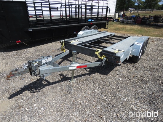 2013 12' CAR HAULER TRAILER VIN # 15DP19209DA986714 (TITLE ON HAND AND WILL BE MAILED CERTIFIED WITH