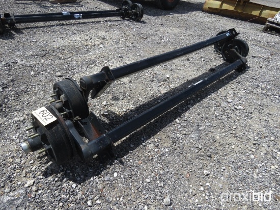 2 TRAILER AXLES