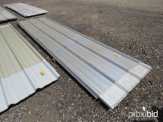 SHEETS OF TIN 13 - 13', 2 - 12'10",  2 - 12' 9",  2 -12' 8",  2 - 12' 7"
