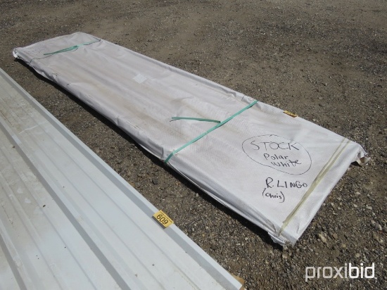 SHEETS OF TIN 4 - 13', 4 - 12' 6", 4 - 12', 4 - 11' 6", 4 - 11'
