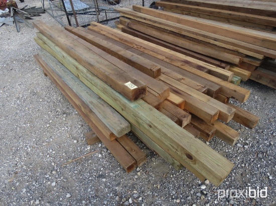 4 X 4 CEDAR AND OTHER WOOD