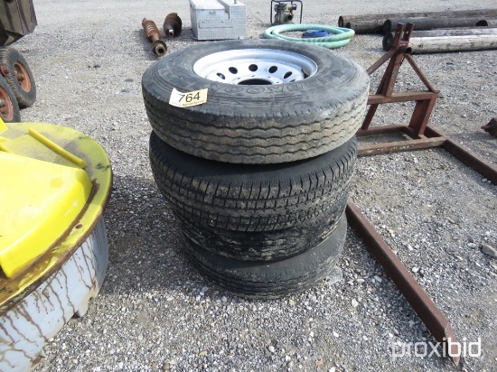 4 - 16" TIRES AND RIMS