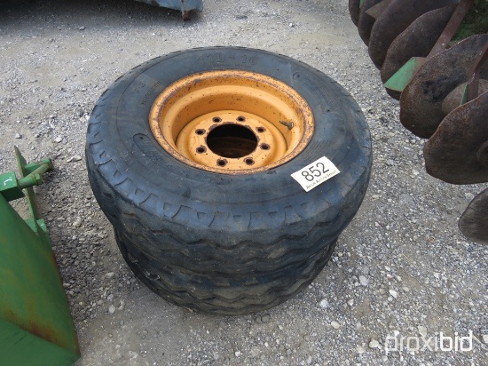 2 - 11L X 16" TIRES AND RIMS