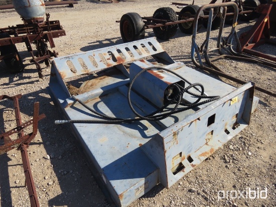 6' SKID STEER HYDRAULIC SHREDDER