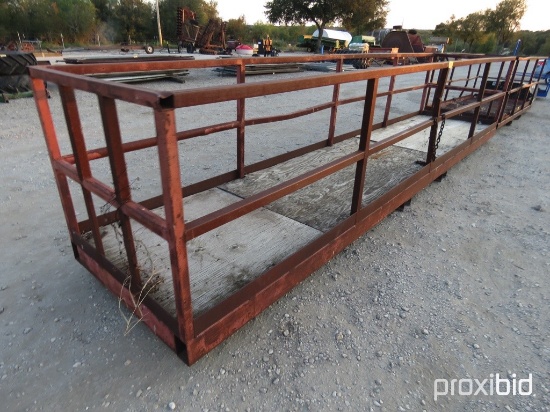 20' FORKLIFT SCAFFOLD PLATFORM
