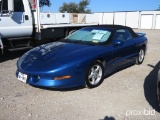 1996 PONTIAC TRANS AM (SHOWING APPX 169,131 MILES) VIN # 2G2FV32P9T2229291(TITLE ON HAND AND WILL BE