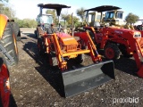 KUBOTA B20 TRACTOR W/ KUBOTA LOADER (SHOWING APPX 2,292 HOURS) (SERIAL # BH-71864)