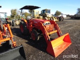 KUBOTA L3300 TRACTOR W/ KUBOAT LOADER (SHOWING APPX 1,146 HOURS) (SERIAL # UNKNOWN)