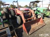MAHINDRA 6000D DI TRACTOR W/ MAHINDRA LOADER (SHOWING APPX 774 HOURS) (SERIAL # RP 1322-C1)