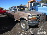 1996 FORD F250 PICKUP (SHOWING APPX 206,468 MILES) VIN # 1FTHW26G0TEA58635 (TITLE ON HAND AND WILL B