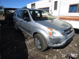 2004 HONDA CRV (VIN # JHLPD68554C023117) (SHOWING APPX 141,267 MILES) (TITLE ON HAND AND WILL BE MAI