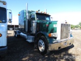 1995 PETERBILT TRUCK VIN # 1XP5D69X2TD394853 (SHOWING APPX 376,607 MILES) (TITLE ON HAND AND WILL BE