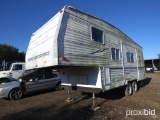 2002 24' MALLARD 5TH WHEEL TRAVEL TRAILER BY FLEETWOOD (VIN # 1EF5M242924094051) (TITLE ON HAND AND