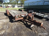 20' LOWBOY TRAILER (REGISTRATION PAPER ON HAND AND WILL BE MAILED CERTIFIED 14 DAYS AFTER THE AUCTIO