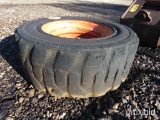 SKID STEER TIRE & RIM