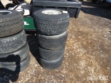 4 GOLF CART TIRES AND RIMS