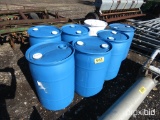 7 - 30 GALLON BARRELS