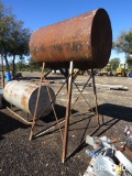 300 GALLON FUEL TANK ON STAND