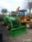 JD 4300 TRACTOR W/ JD 430 LOADER (1,541 HOURS) (SERIAL # LV4300C136129)