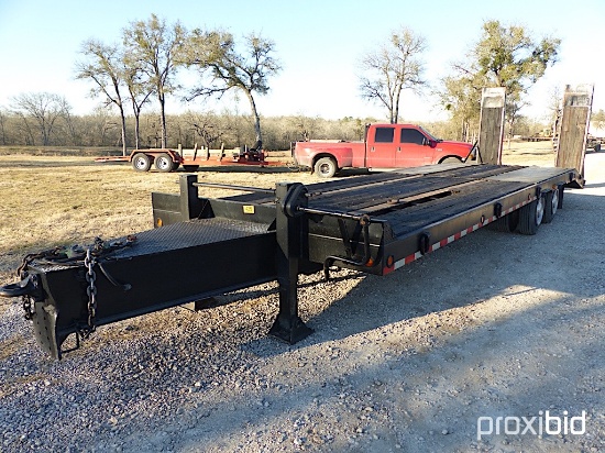 25' X 5' DOVETAIL PINAL HITCH TANDEM DUAL TRAILER (VIN # 1S9EP3020YS683054) (TITLE ON HAND AND WILL