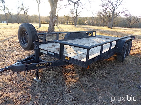 2011 16' LOWBOY TRAILER (VIN # 5R8U81628BM020252) (TITLE ON HAND AND WILL BE MAILED CERTIFIED WITHIN