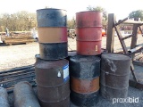 7 - 55 GALLON BARRELS