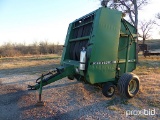 JD 535 ROUND BALER W/ MONITOR (MONITOR IN THE OFFICE)