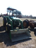 JD 5105 TRACTOR W/ JD 512 LOADER (SHOWING APPX 3,349 HOURS) (SERIAL # PY5103U006719)