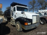 1994 IH DUMP TRUCK (SHOWING APPX 368,500 MILES) (VIN # 2HSFHEMR5RC080367) (TITLE ON HAND AND WILL BE