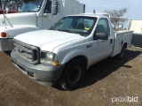 2004 FORD F250 PICKUP (SHOWING APPX 85,587 MILES) (VIN # 1FDNF20L14EC28359) (TITLE ON HAND AND WILL