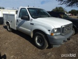 2002 FORD F250 PICKUP (SHOWING APPX 154,760 MILES) (VIN # 1FTNF20LX2EB47880) (TITLE ON HAND AND WILL