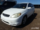 2003 TOYOTA MATRIX CAR (NEEDS WORK) (SHOWING APPX 197,406 MILES)(VIN # 2T1KY32E03C073858) (TITLE ON