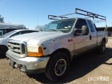 2000 FORD F250 PICKUP (SHOWING APPX 249,858 MILES) (VIN # 1FTNX20S0YEC02611) (TITLE ON HAND AND WILL