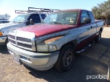 1998 DODGE RAM 1500 PICKUP (SHOWING APPX 192,062 MILES) (VIN # 1B7HC13YXWJ144675) (TITLE ON HAND AND