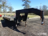 2001 20' X 5' TANDEM DUAL GOOSENECK TRAILER (VIN # 1S9EG25241S683194) (TITLE ON HAND AND WILL BE MAI