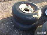 2 - AIRPLANE TIRES AND RIMS