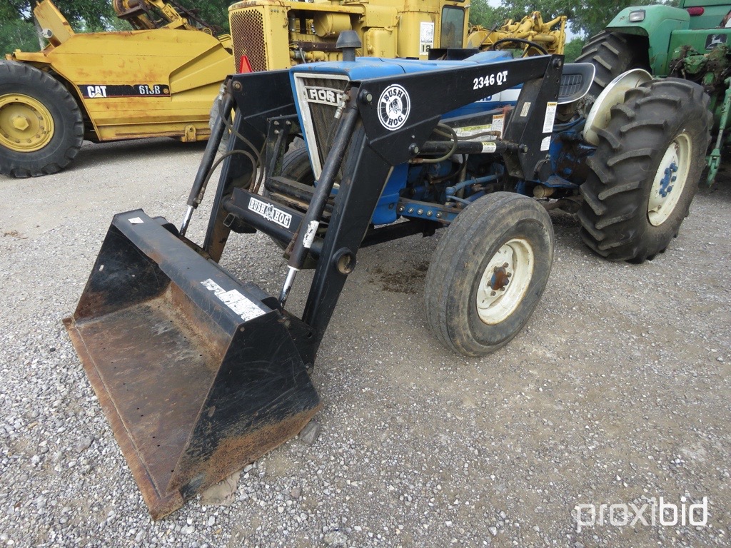 FORD 4600 TRACTOR W/ BUSH HOG 2346 QT LOADER | Proxibid