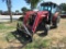 MF 573 TRACTOR AND LOADER (SHOWING APPX 467 HOURS) (SERIAL # UNKNOWN)