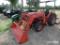 KUBOTA L4400 TRACTOR W/ 6' SHREDDER (SHOWING APPX 479 HOURS) (SERIAL # 81341)