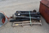 PALLET OF 9 ASSORTED PTO SHAFTS