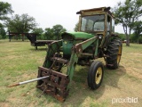 JD TRACTOR W/ LOADER (NOT RUNNING) (SERIAL # SNT213P105161R)
