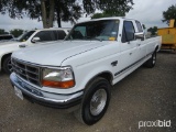 1996 FORD F250 POWER STROKE PICKUP (SHOWING APPX 134,075 MILES) (VIN # 1FTHX25F0TEB19214) (TITLE ON